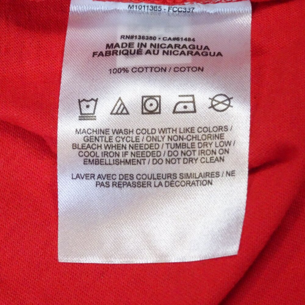 Nike Los Angeles Angels T-shirt. Women's XL. Ohtani #17, Red/Silver letters - Picture 8 of 10